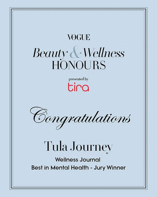 Wellness Journal : Award Winner by Vogue