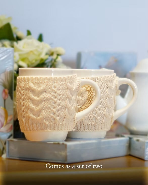 Sehar : A Pair of Mug Warmer