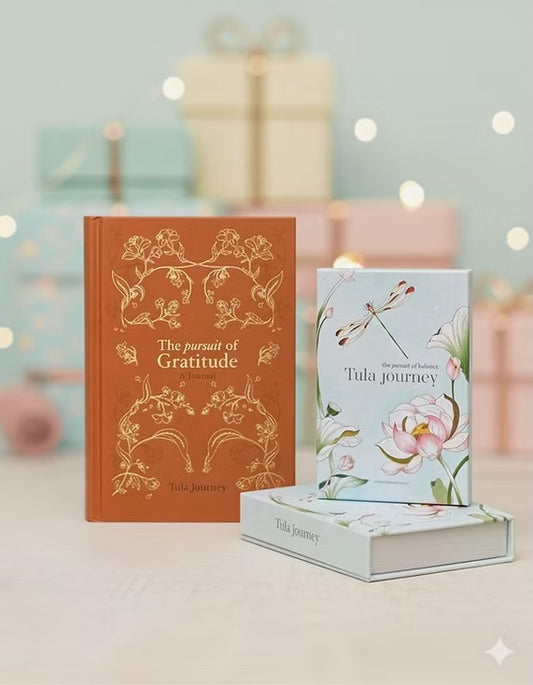 Gratitude Journal and Affirmation Cards Combo